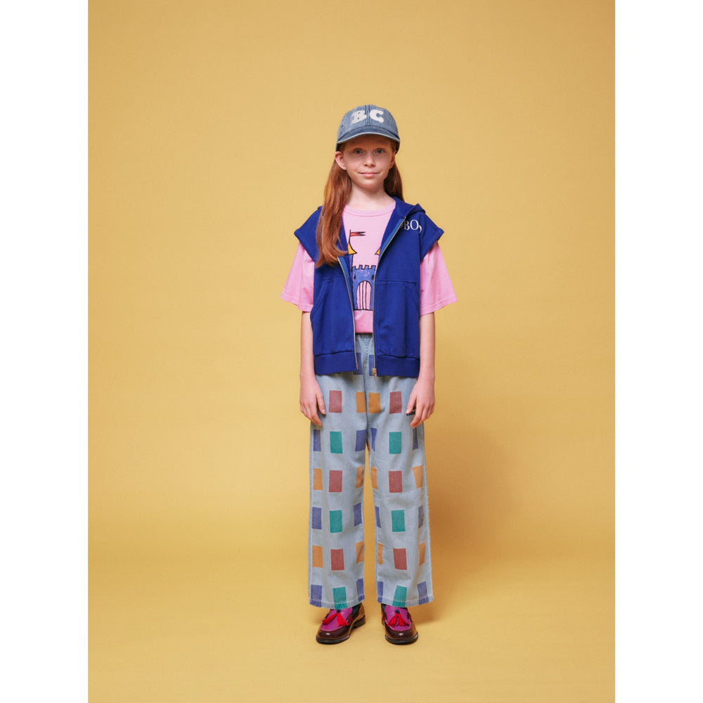 Køb Bobo Choses Light Blue Color Game All Over Baggy Bukser