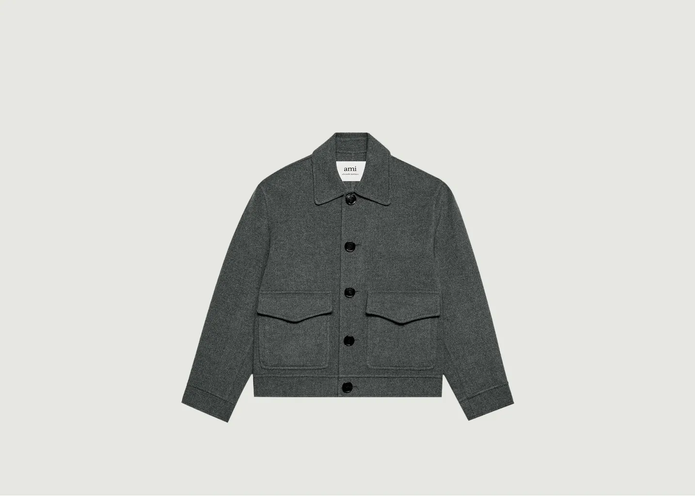 Manteau double face Boxy AMI Paris