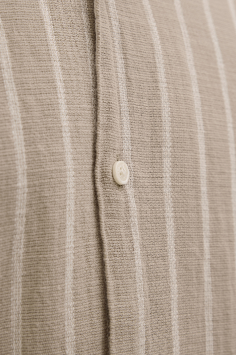 Jack & Jones beige heren overhemd