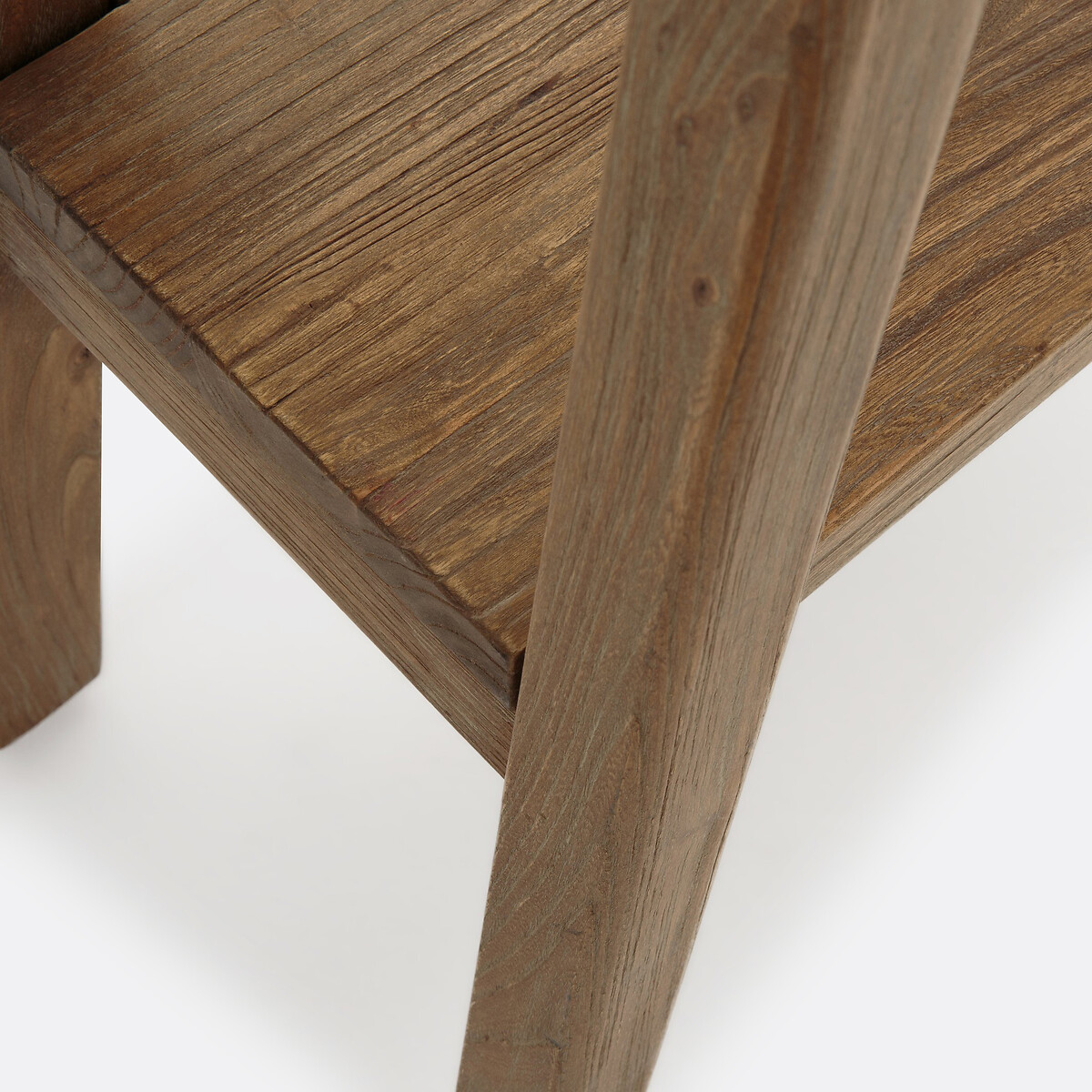 LA REDOUTE INTERIEURS<br>Mesa de parede com tampo duplo em madeira maciça de olmo Asayo