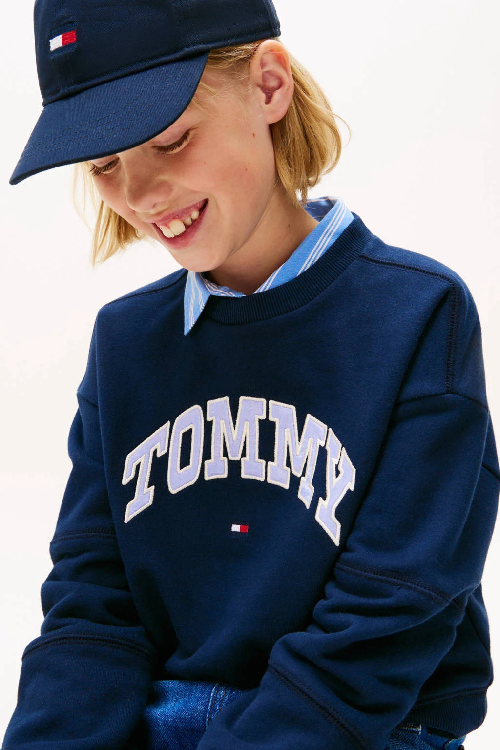 Tommy Hilfiger sweater donkerblauw