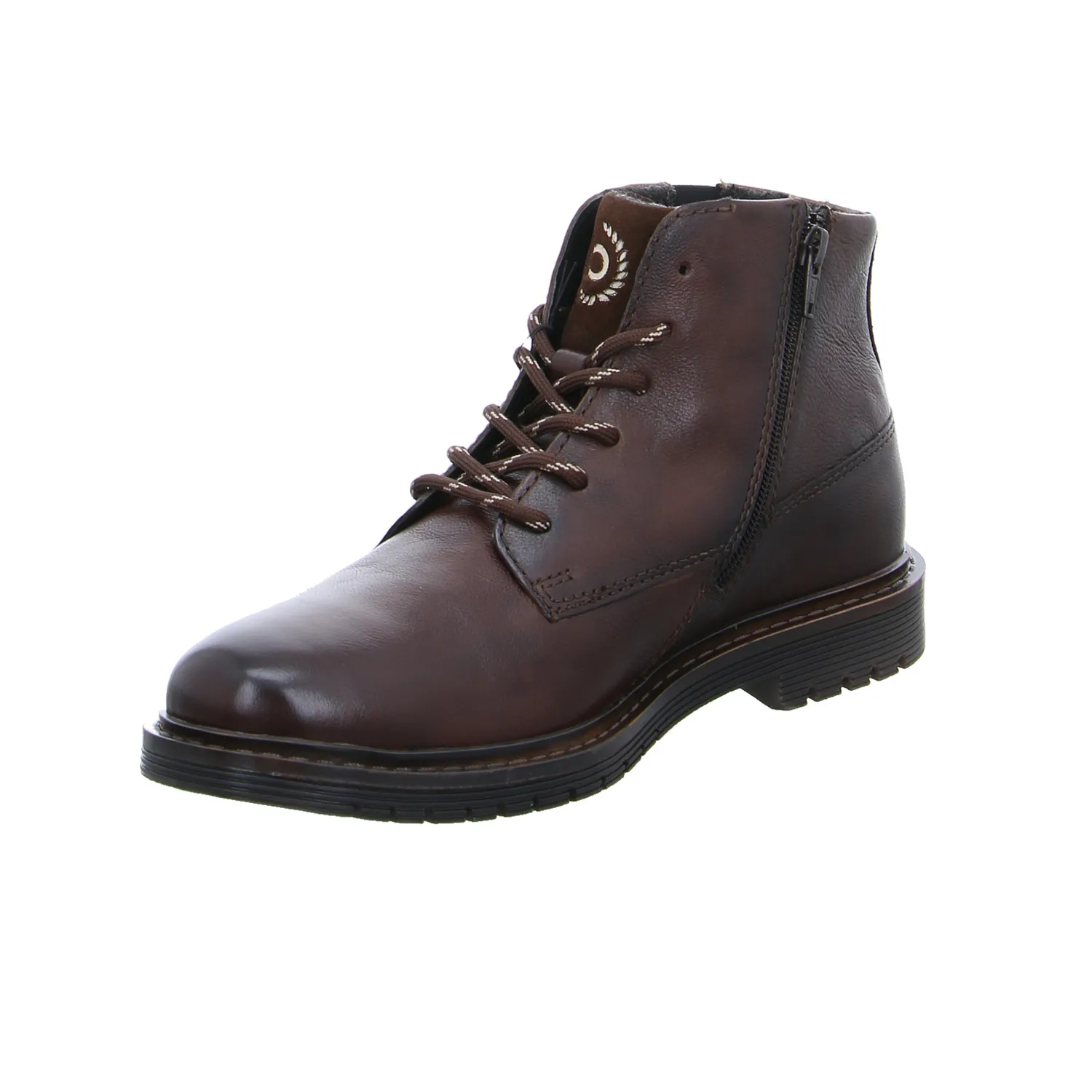 BUGATTI SHOES Winter-Boots Braun Leder