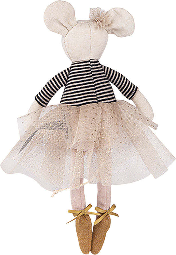 Moulin Roty Moulin Roty - Ballerina mus - Suzie 26 cm