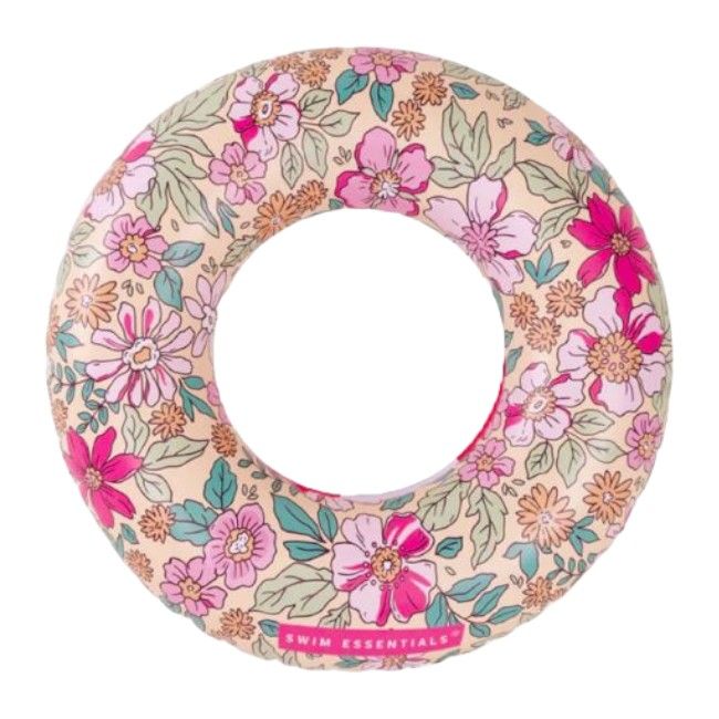 Bouée gonflable à fleurs 55cm Swim Essentials