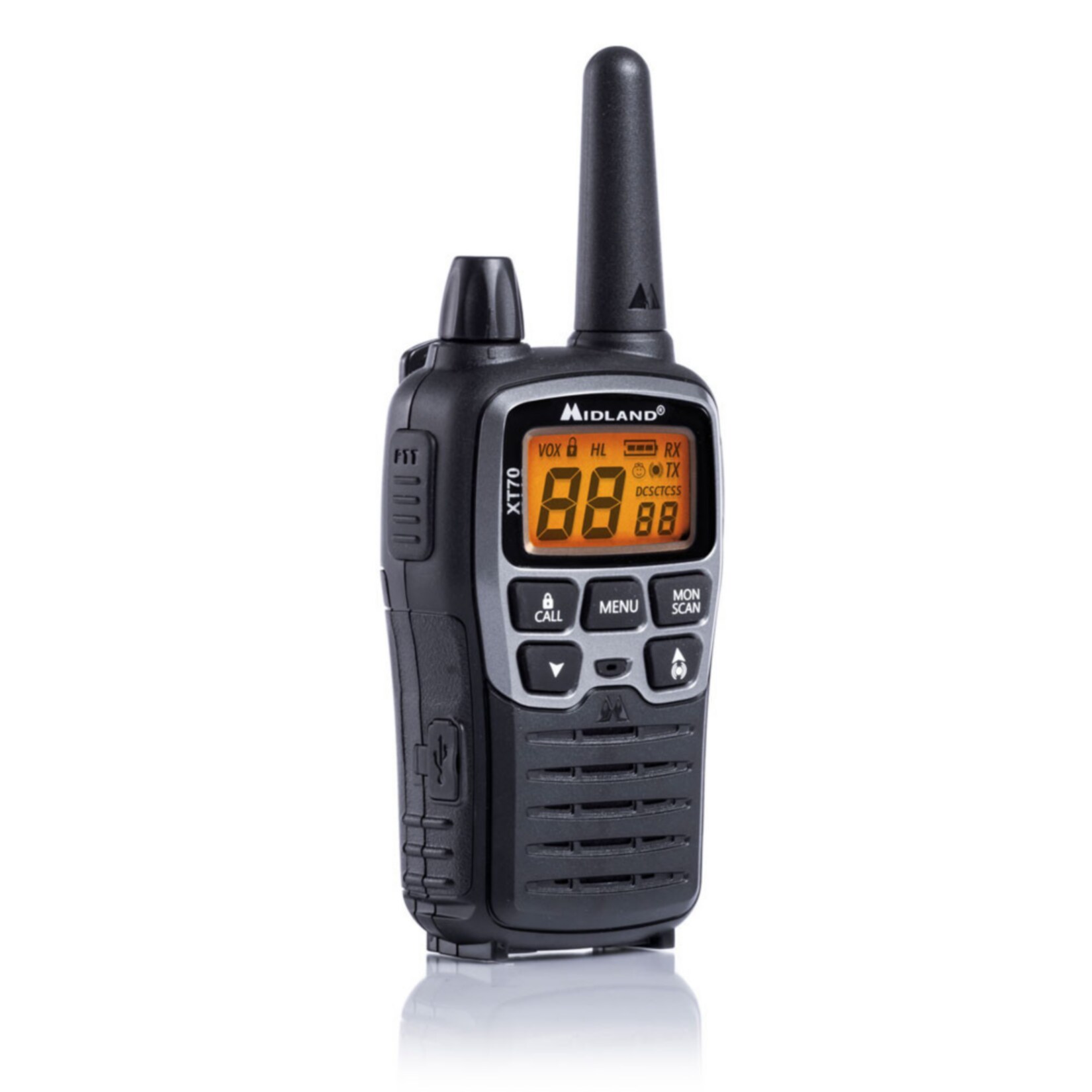 Midland XT70 PMR/LPD-Handfunkgerät 2er Set
