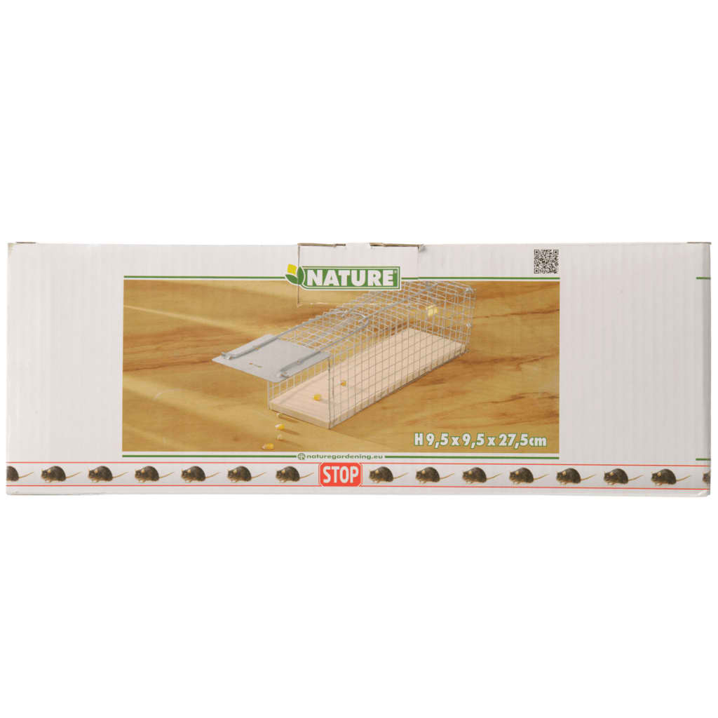 Piège à rat sans cruauté 27,5 x 9,5 x 9,5 cm 6060105