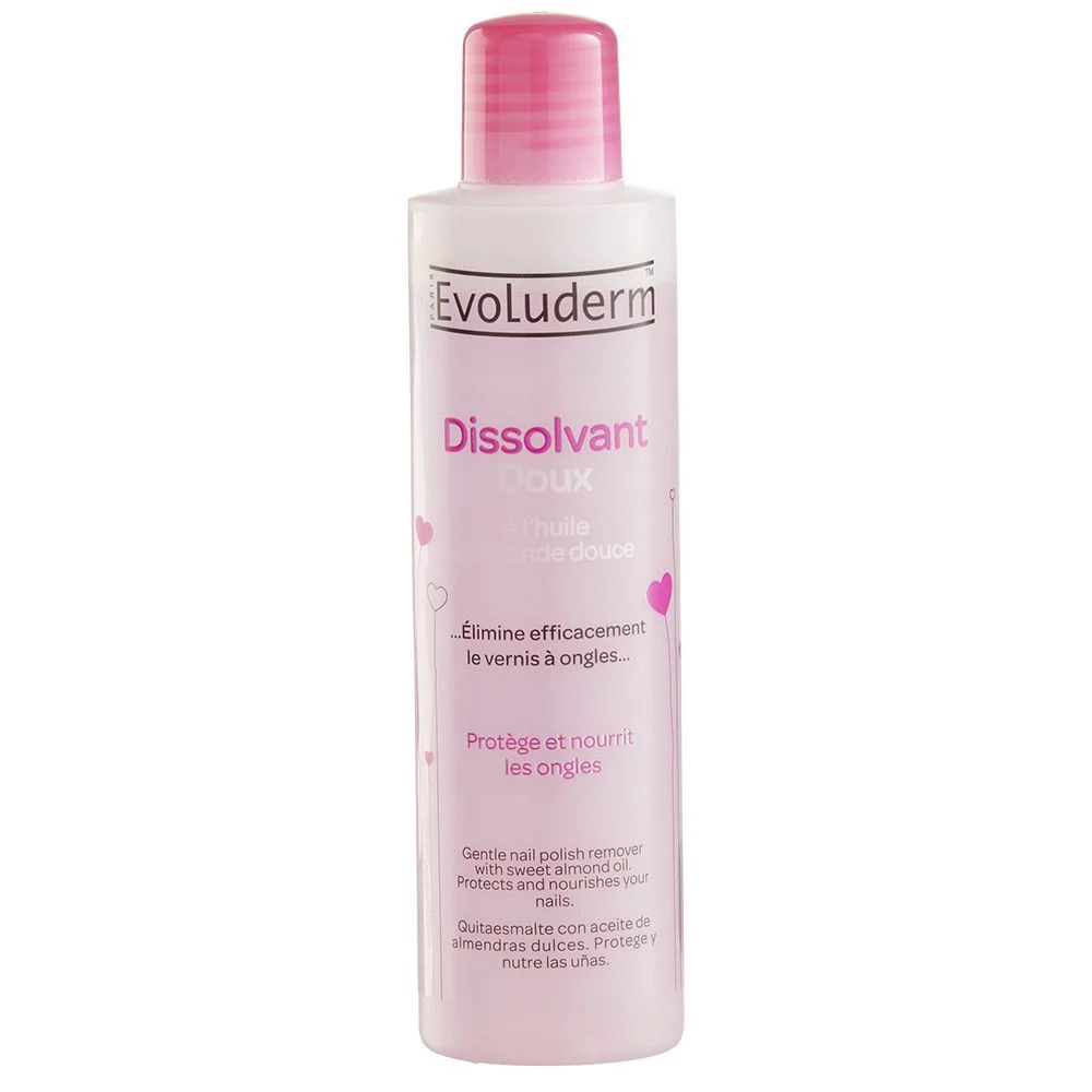 Dissolvant Evoluderm amande douce 200 ml