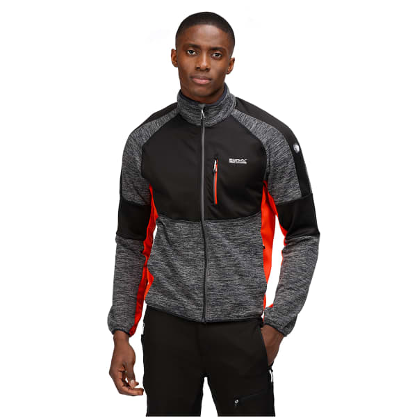 Veste polaire randonnée REGATTA COLADANE II RHINO/BLACK