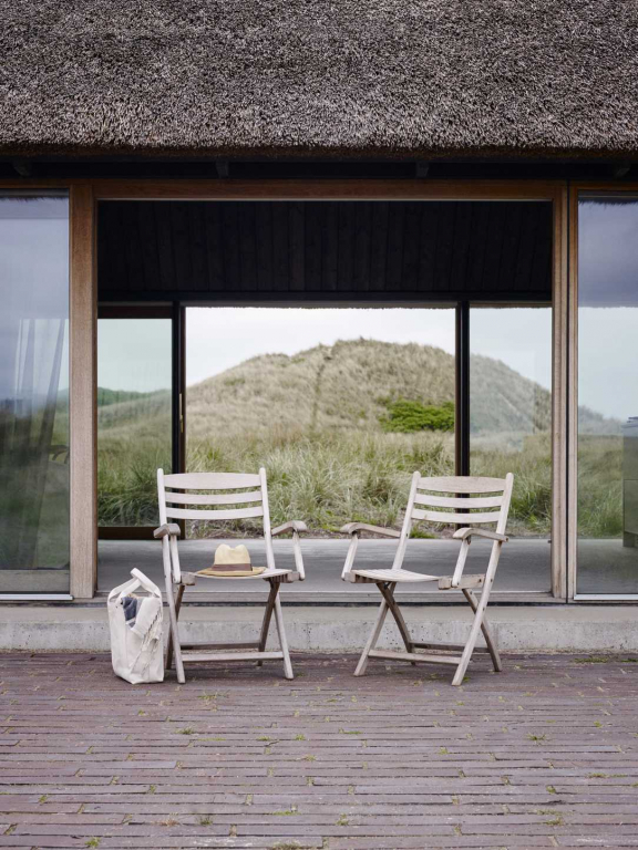Fritz Hansen Selandia tuinstoel met armleuning