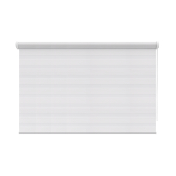 KARWEI duo rolgordijn lichtdoorlatend wit (kleurnr. 4500) 180x210 cm (bxh)
