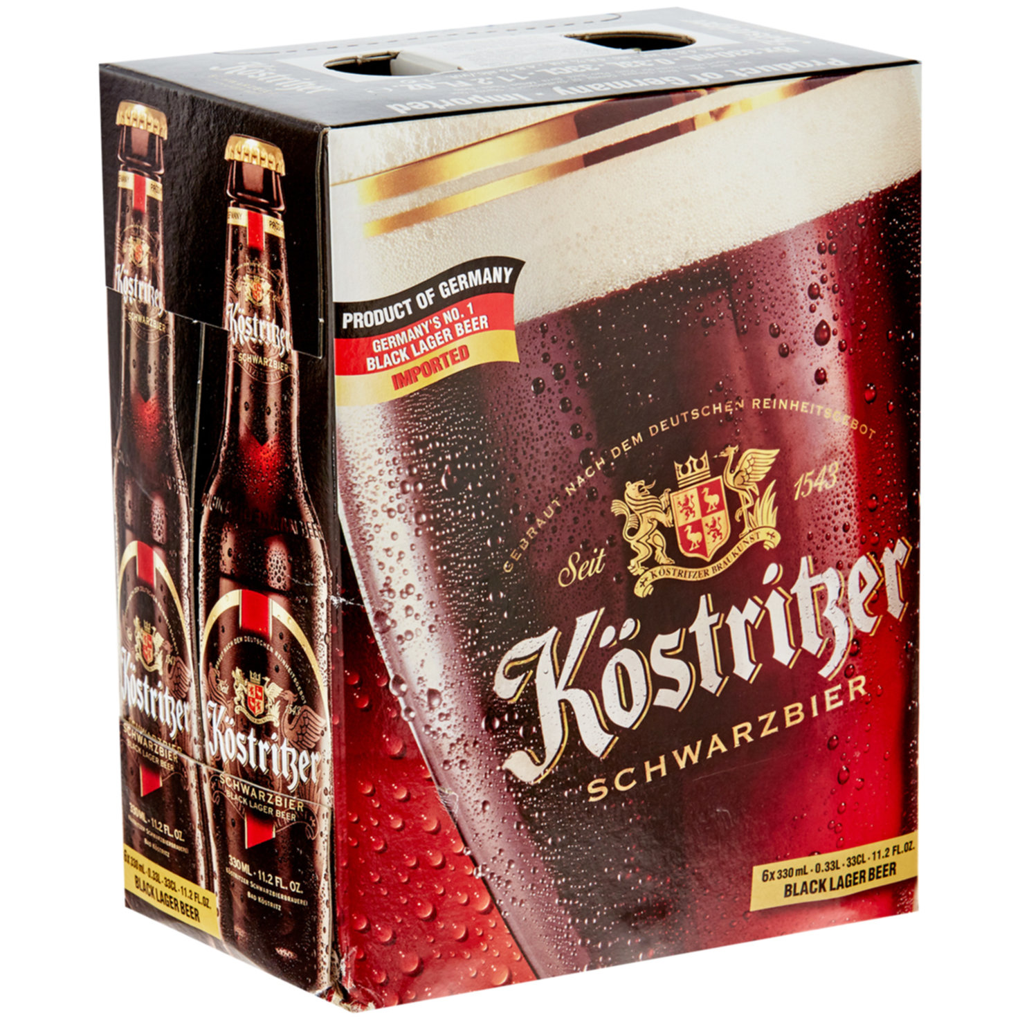 Köstritzer Schwarzbier 6x33cl -198cl
