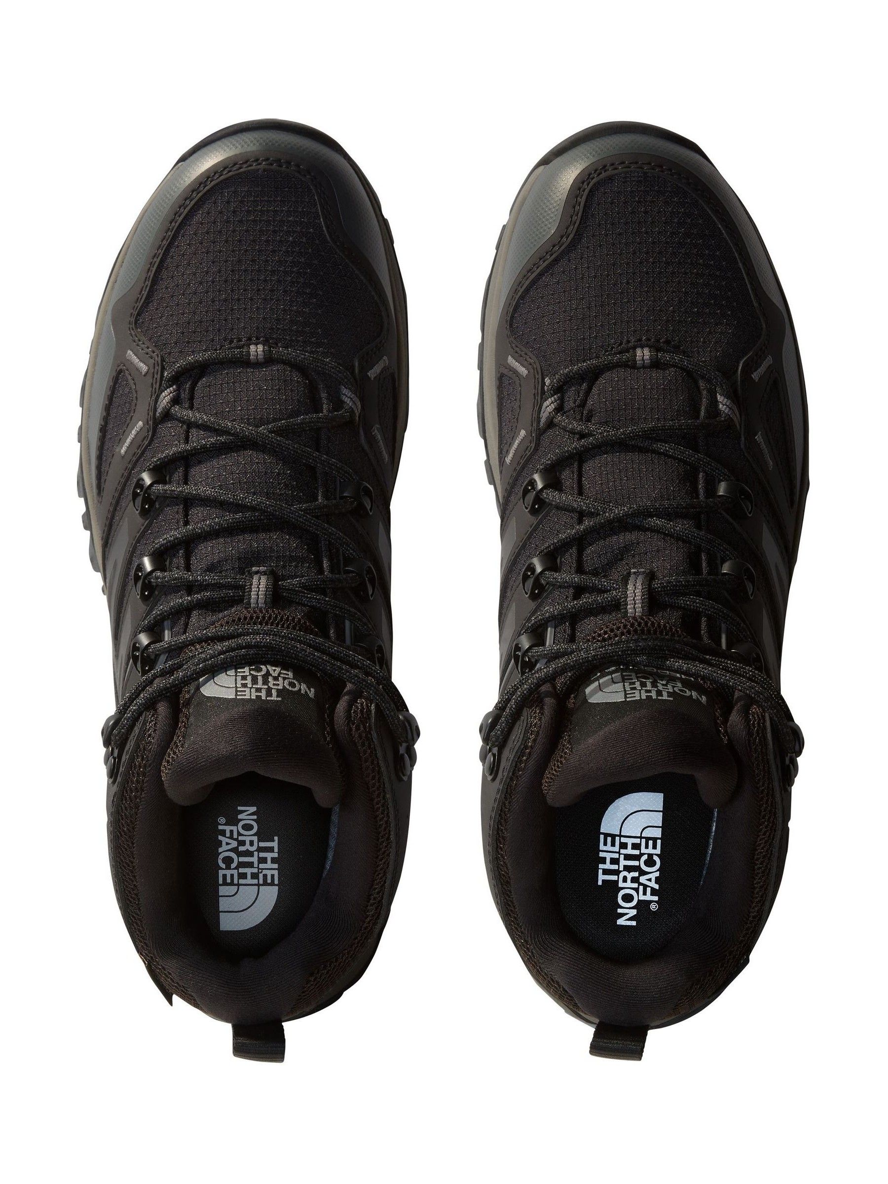 Zwart - The North Face Mens Hedgehog Goretex Mid Trainers