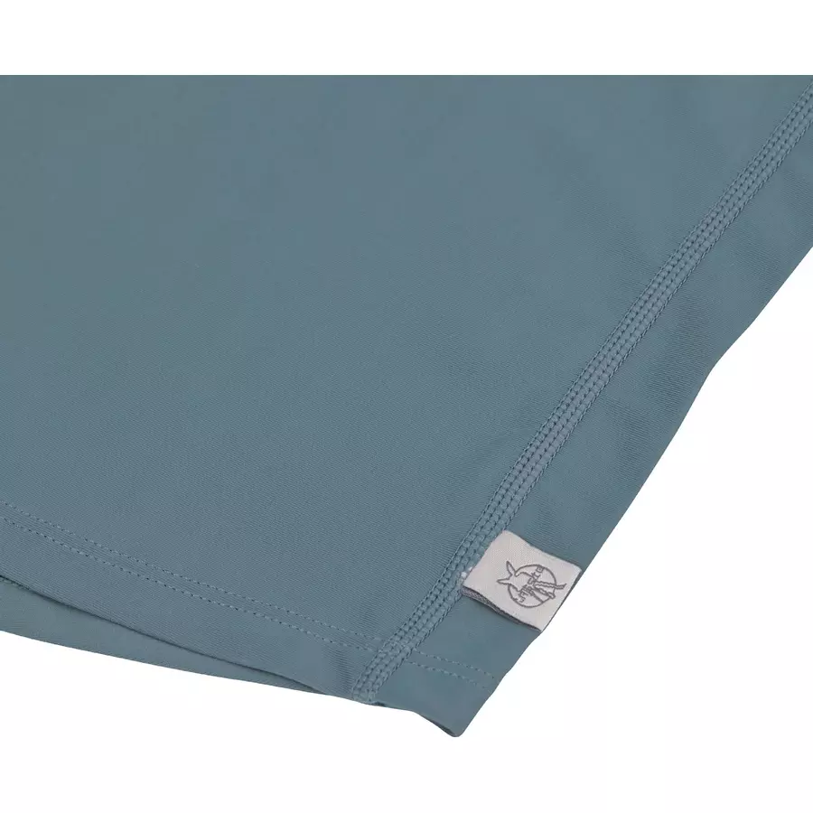 LÄSSIG UV-Kurzarm-Badeshirt Hello Beach blau