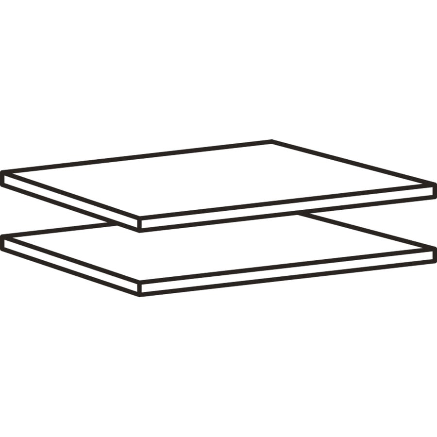 Tablar 2er-Set zu Kleiderschrank Kevo 87,7 x 1,5 x 45 cm