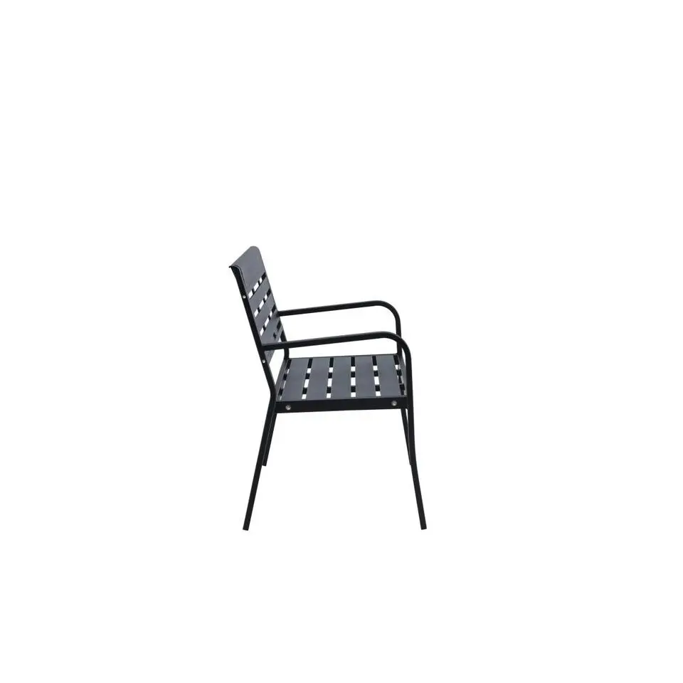 Svea - Layla tuinbank - 125 cm - zwart