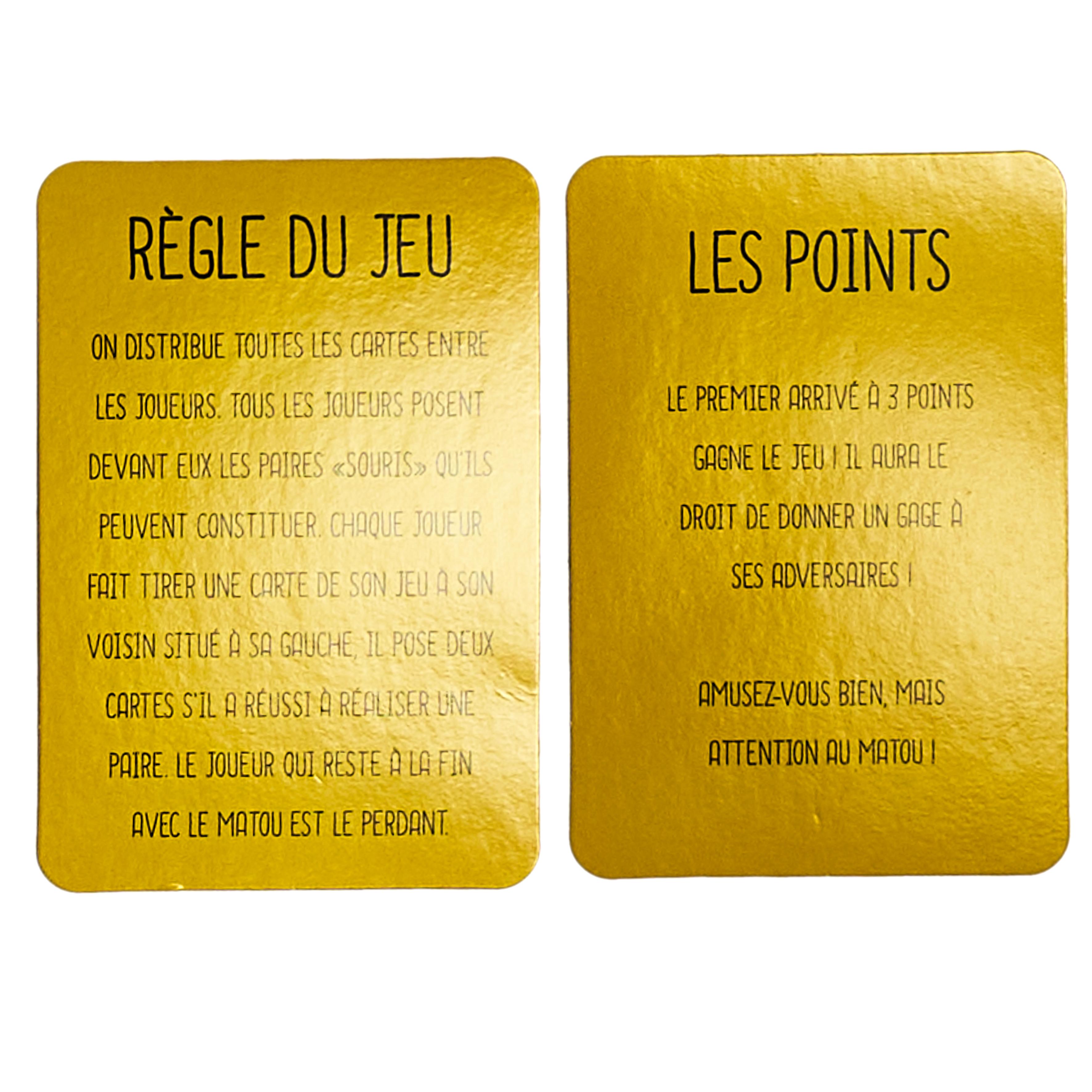 JEU DES PAIRES 60 CARTES
