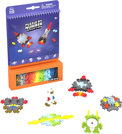 Plus-Plus Spielset - Puzzle Stadt Zahl - 125 st. - Der Raum