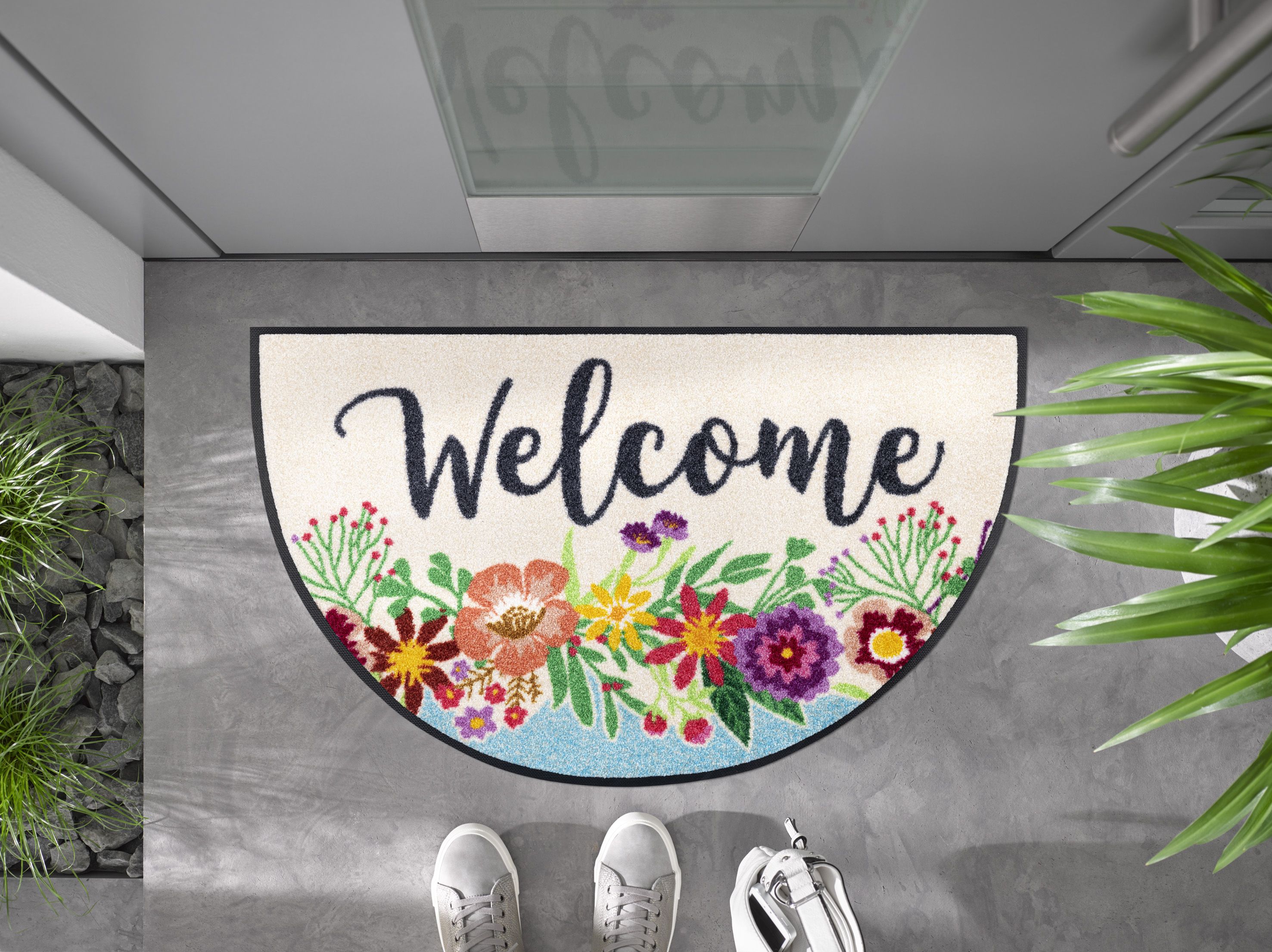 Fußmatte WELCOME Blooming