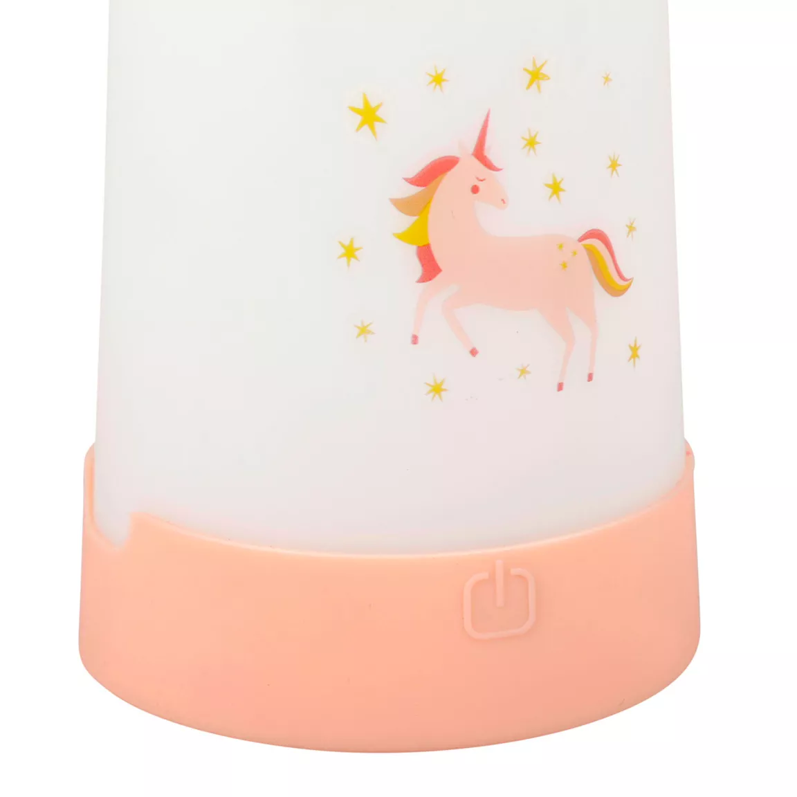 Veilleuse nomade enfant piles (18,8 cm) Licorne Rose