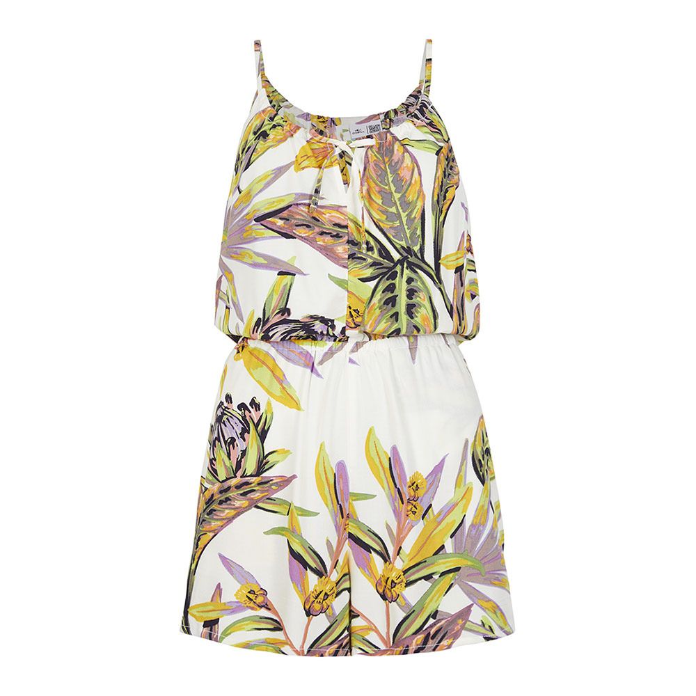 O'Neill LEINA - Combishort Femme white tropical flower