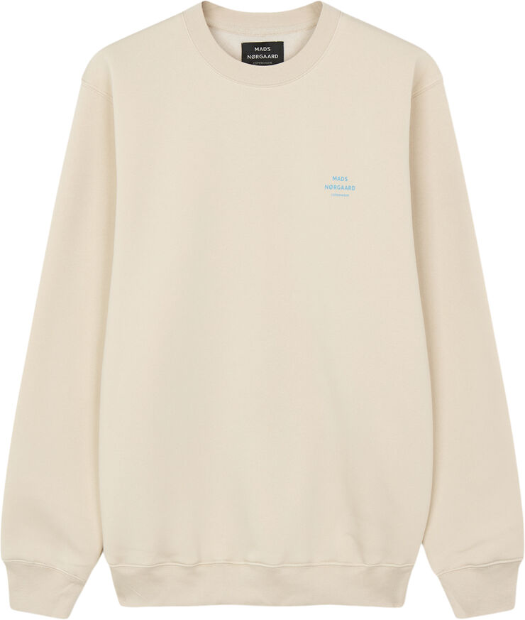 Mads Nørgaard - Copenhagen Standard Crew Logo Sweat Sand