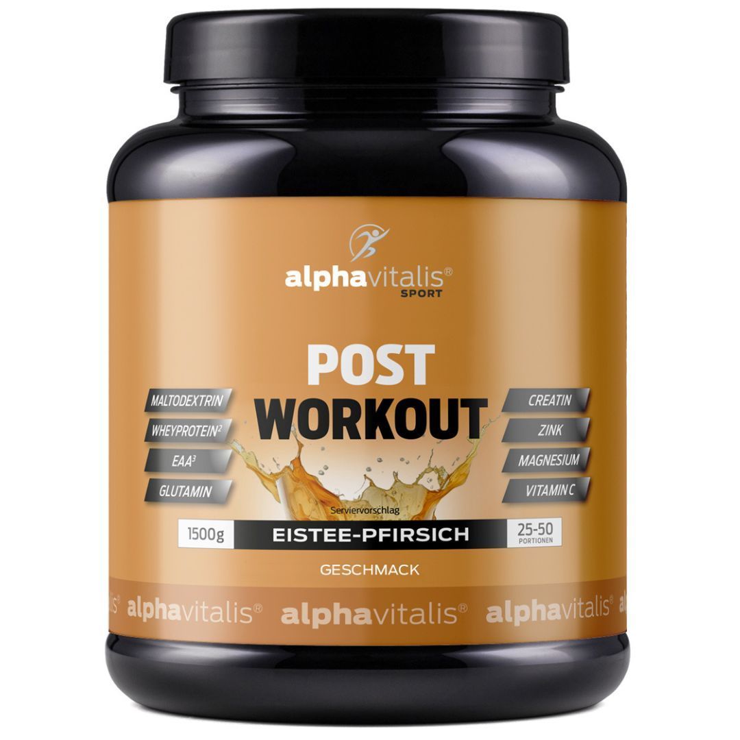 Alphavitalis® Post Workout Shake Pfirsich