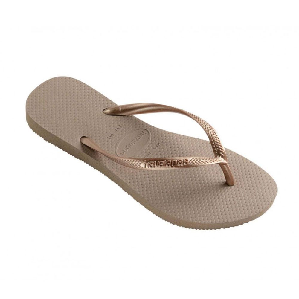 Havaianas SLIM - Tongs Femme rose gold