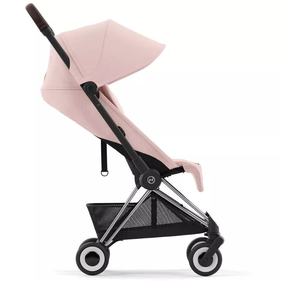 cybex PLATINUM Buggy Coya Chrome Dark Brown Peach Pink
