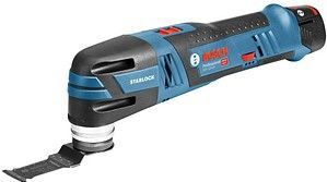 Bosch GOP 12V-28 12V Li-Ion Accu multitool set (2x 3.0Ah accu) + 12 delige accessoireset in L-Boxx