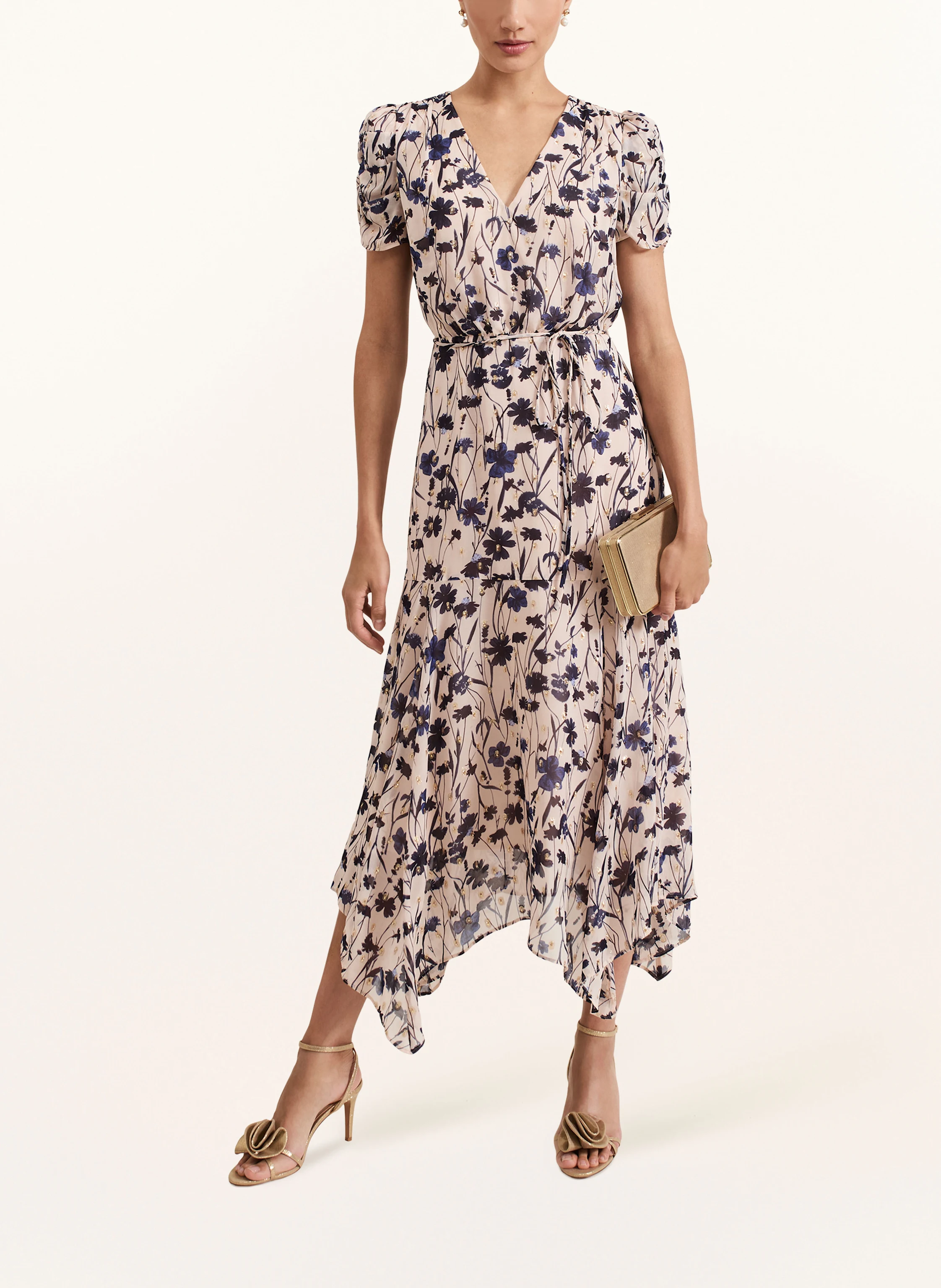 Phase Eight Kleid VERITY mit Glitzergarn