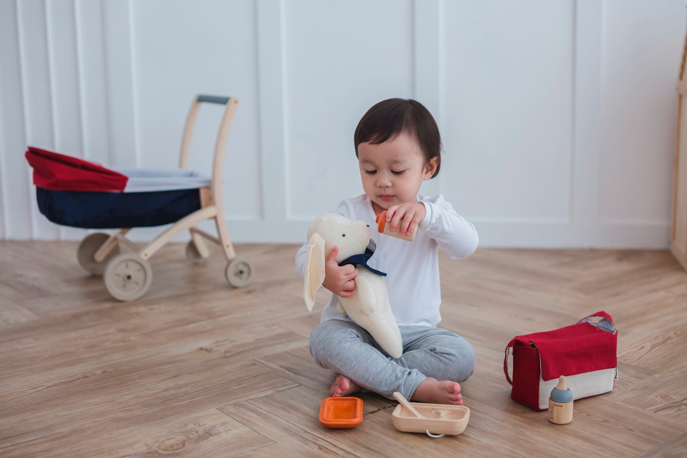 PlanToys Fütterset für Puppen