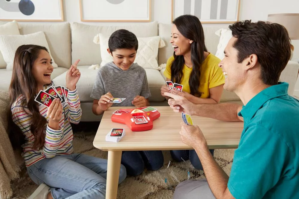 JEU DE CARTES UNO TRIPLE PLAY -  MATTEL GAMES