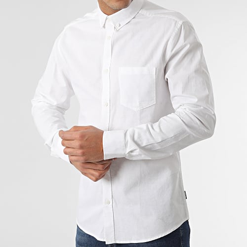 Chemise Manches Longues Alvaro Beige Clair