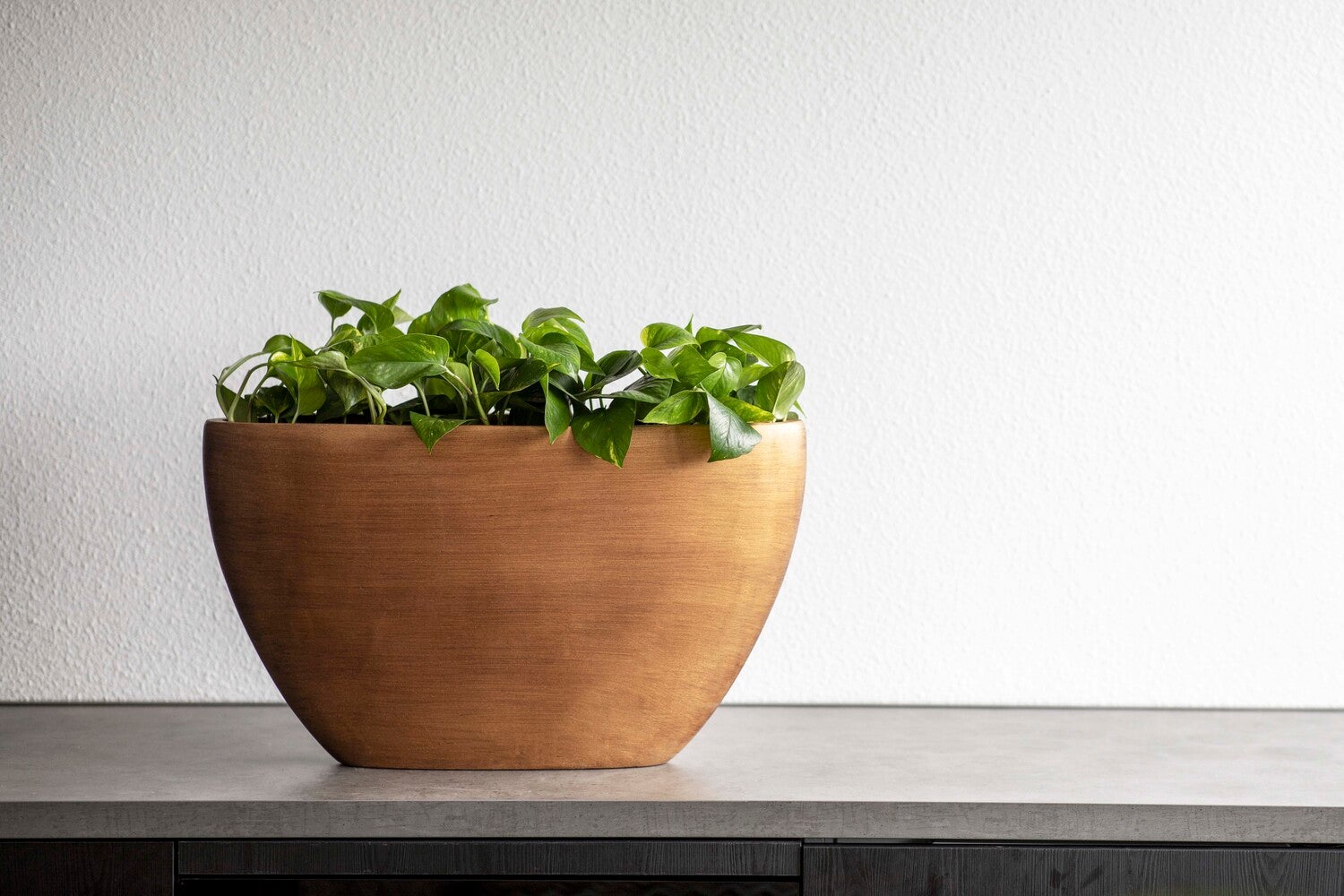 Capi Europe plantenbak Retro goud 58,6 x 14,1 x 34,4 cm