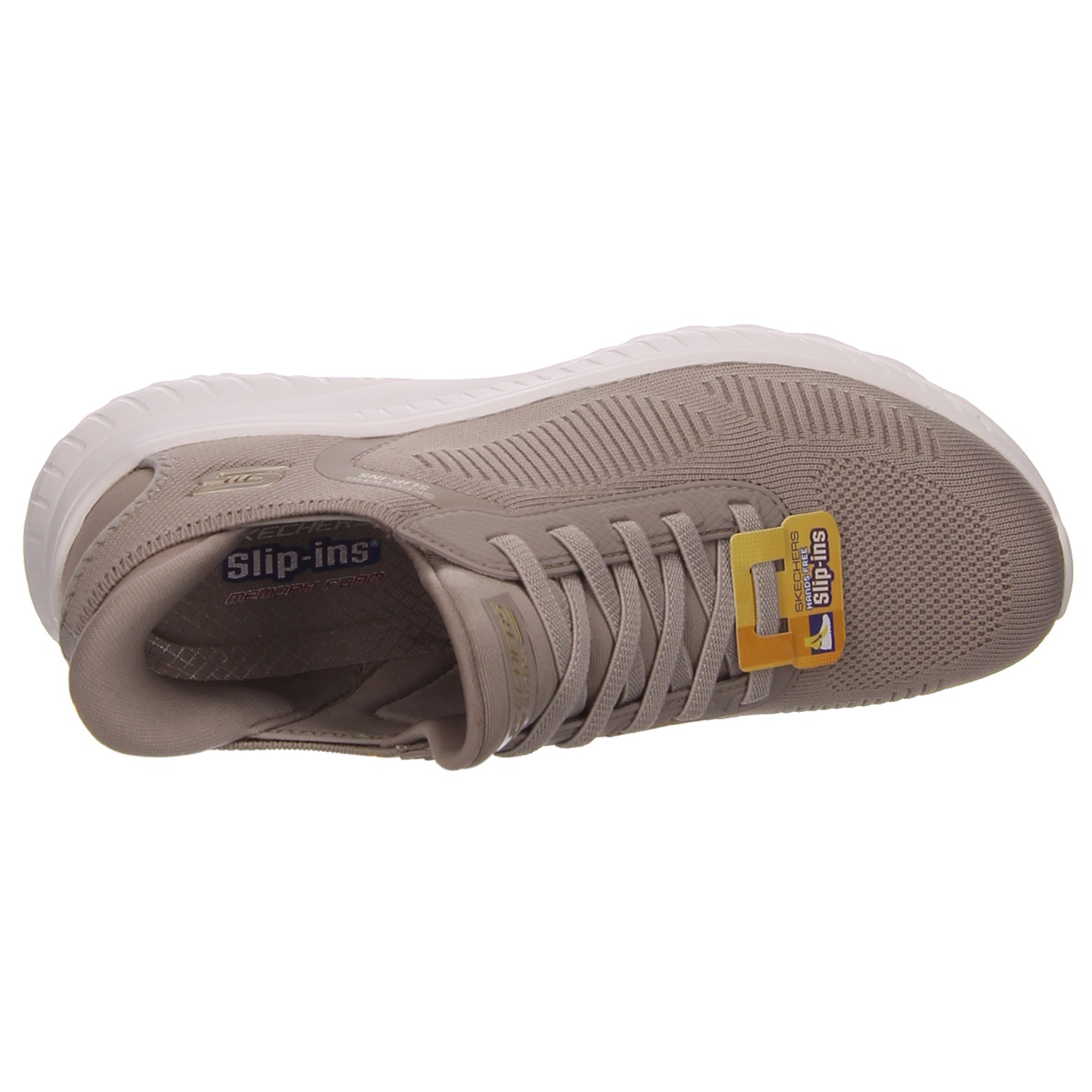 Skechers Slip In taupe grau