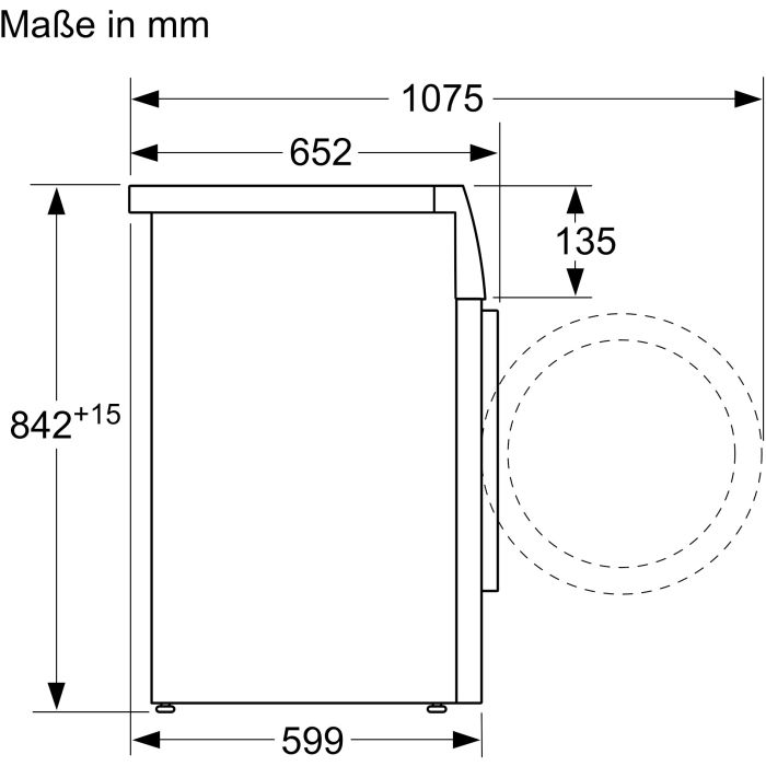 Siemens Wärmepumpentrockner iQ500 WQ33G2D40 Weiß