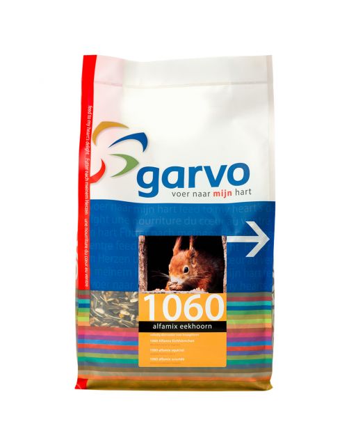 Garvo Alfamix Eekhoorn - Voer - 14x36x68 cm 1 kg