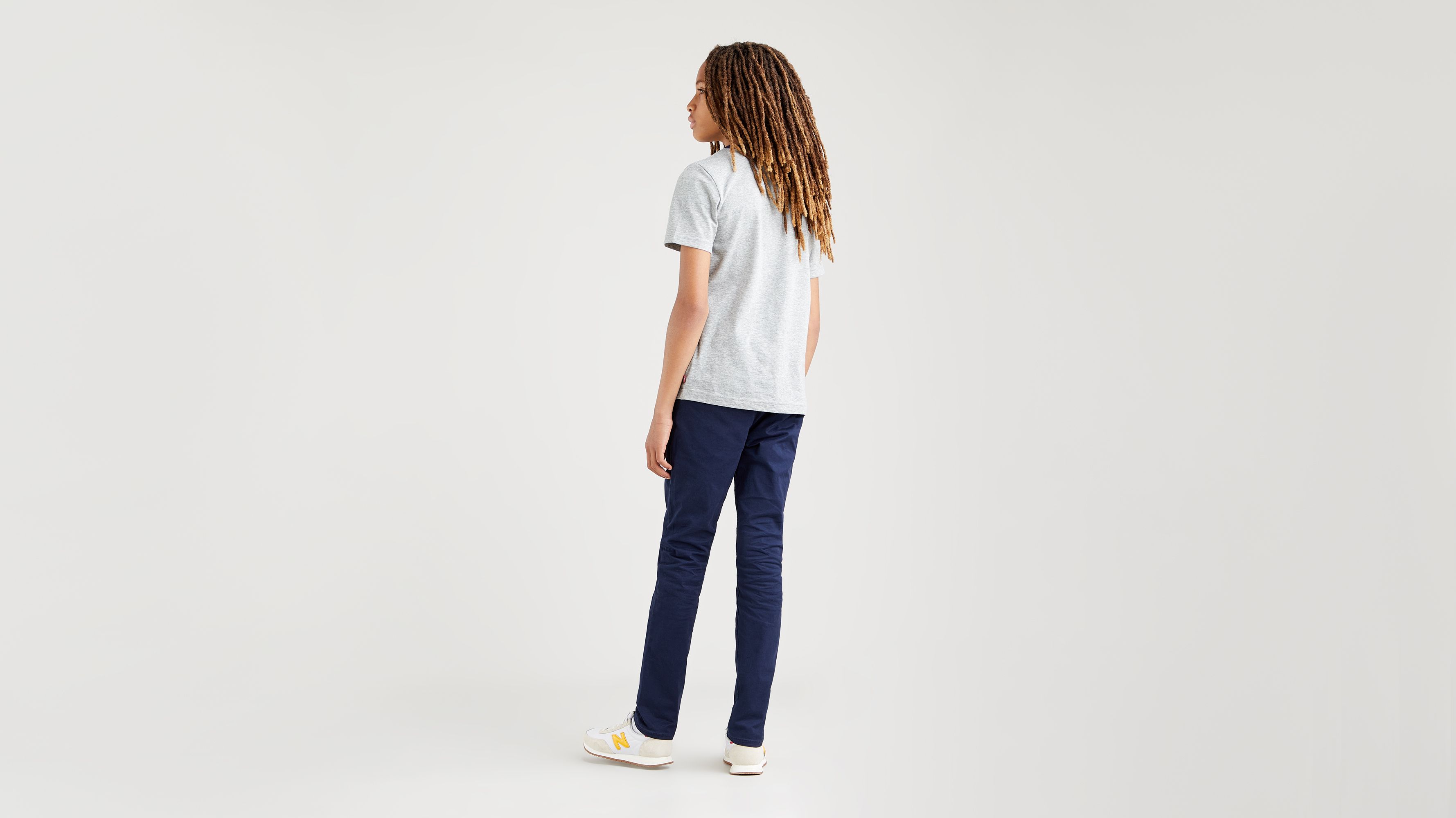 Pantalon skinny XX Chino pour adolescent - Navy Blazer - Bleu