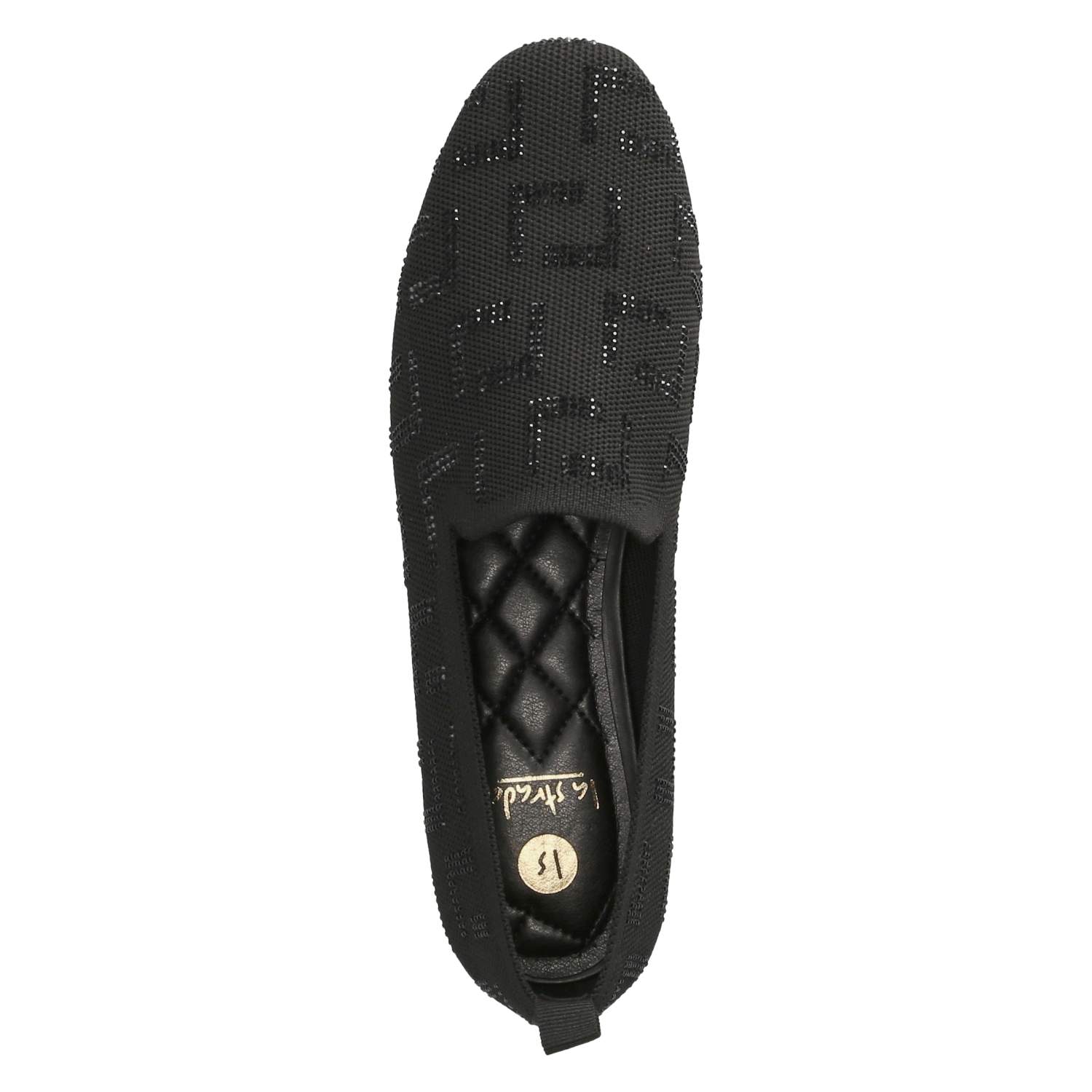 La Strada Slipper - black