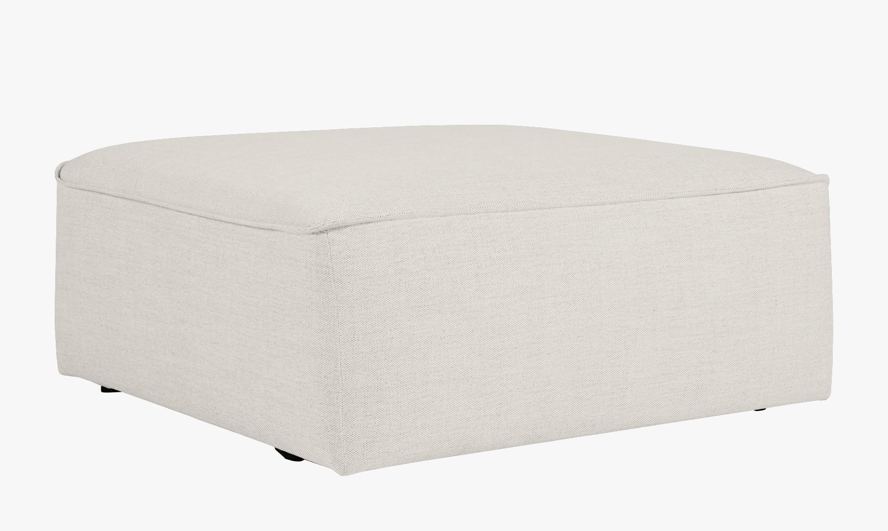 Modulsofa puff natur - 90x93x73 cm