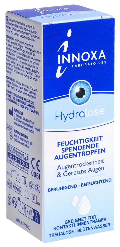INNOXA Augentropfen<br>10 ml, Flasche, Augentropfen, transparente Formel