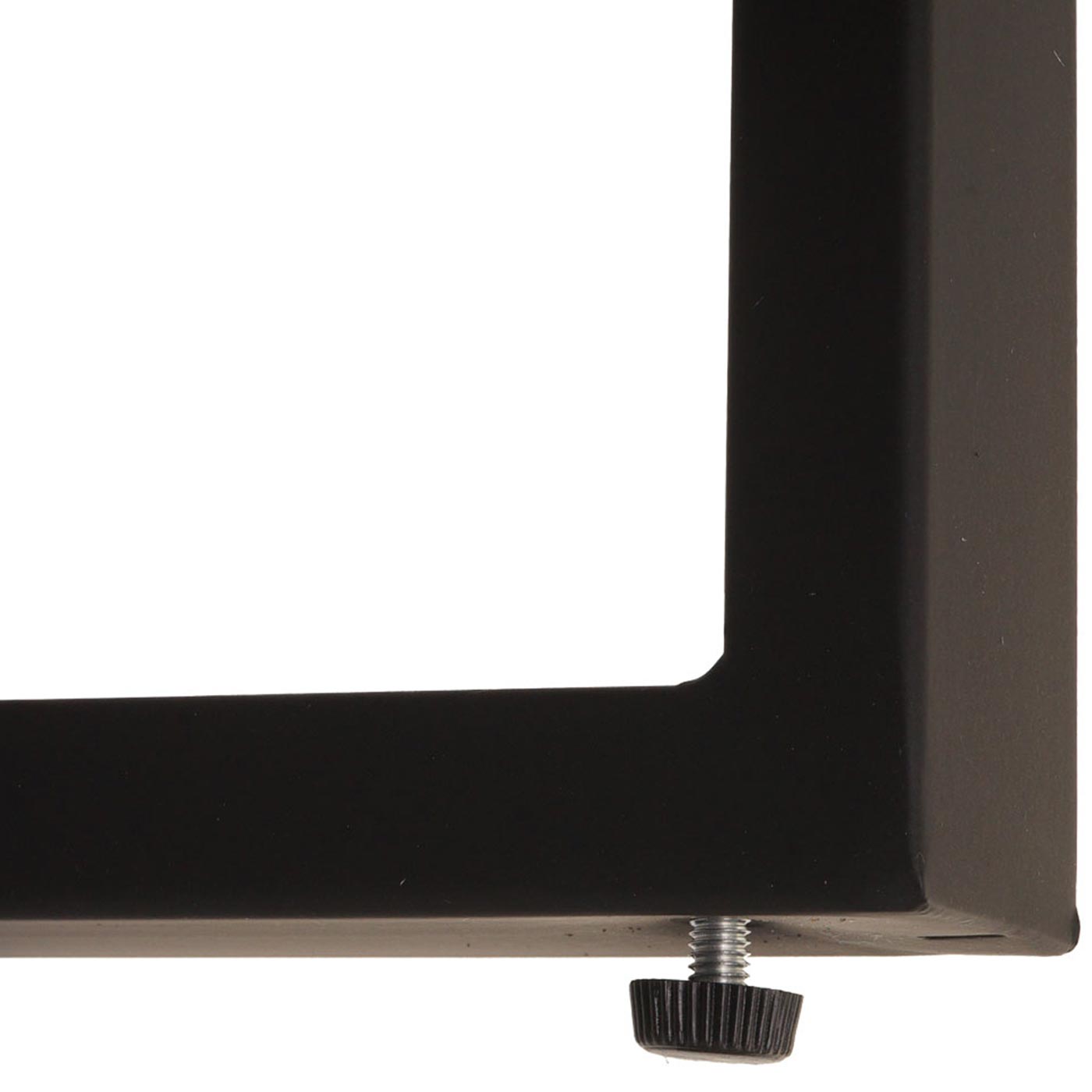TV-Rack MCW-L53, Fernsehtisch Lowboard TV-Tisch, Metall 42x120x44cm ~ Marmor-Optik grau