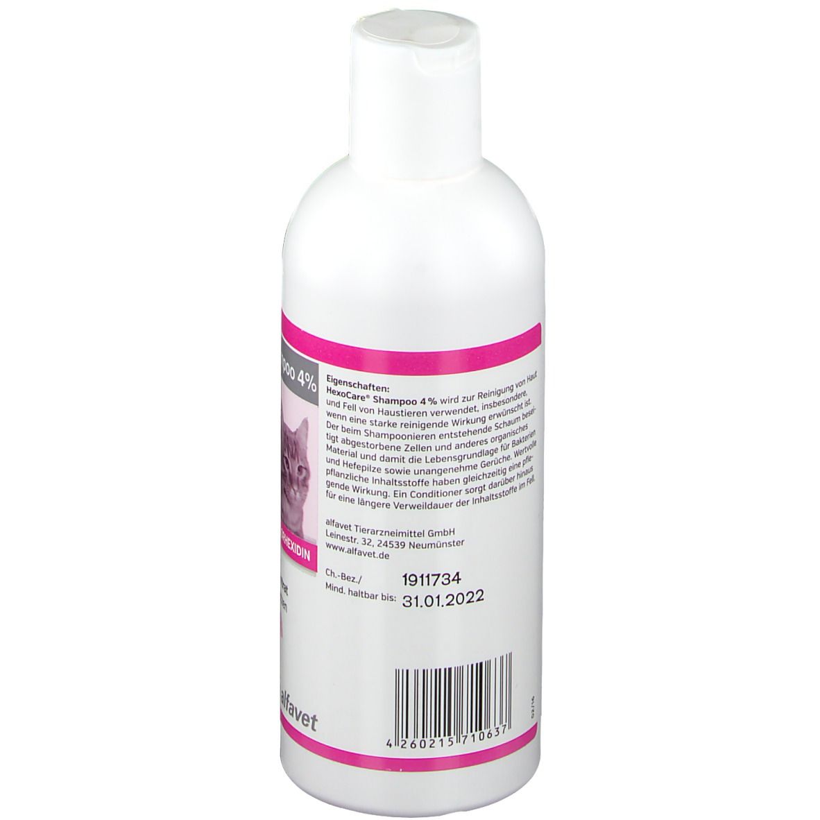 HexoCare® Shampoo 4% für Hunde und Katzen