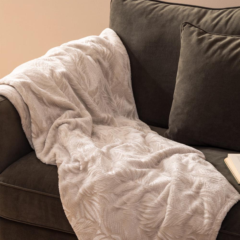 Atmosphera Plaid flanelle Beige Atmosphera 180x230 Cuddly