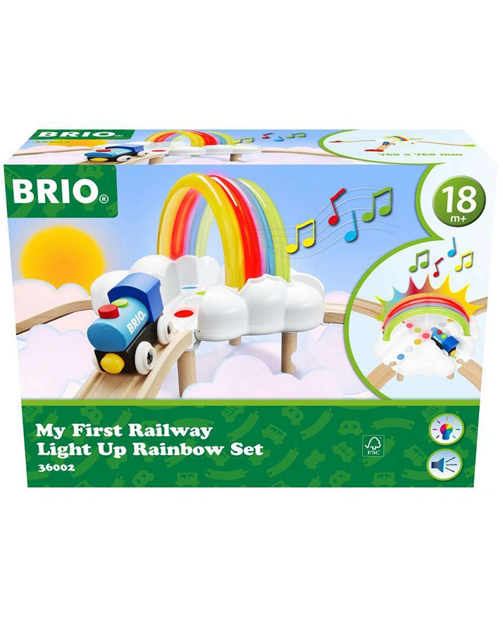 Eisenbahn-Set MEIN ERSTES BRIO BAHN REGENBOGEN-SET