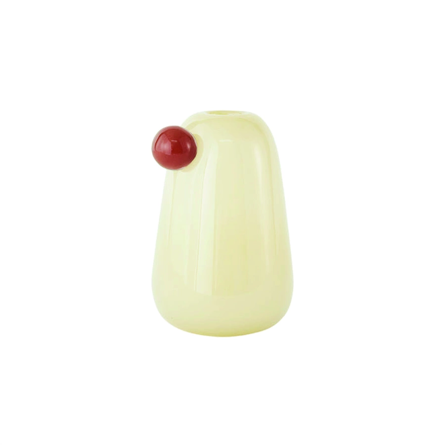 OYOY Vase Inka Vase - Klein vanilla