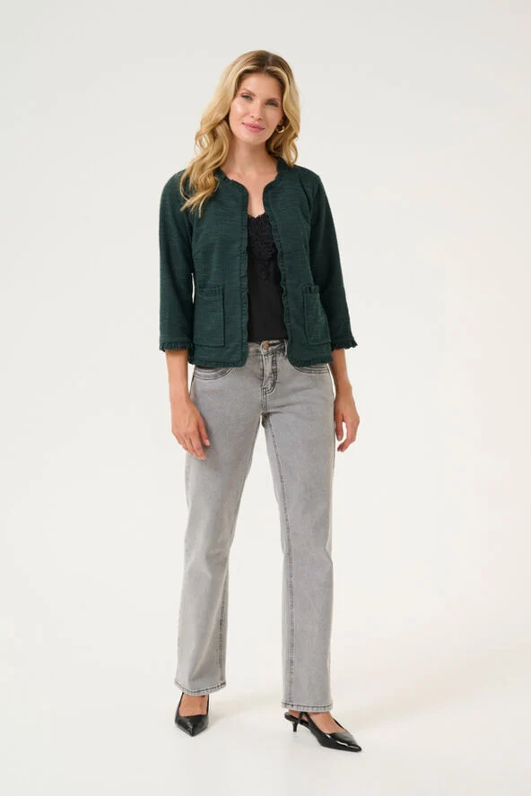 Cream CRMellie Cardigan Ponderosa pine