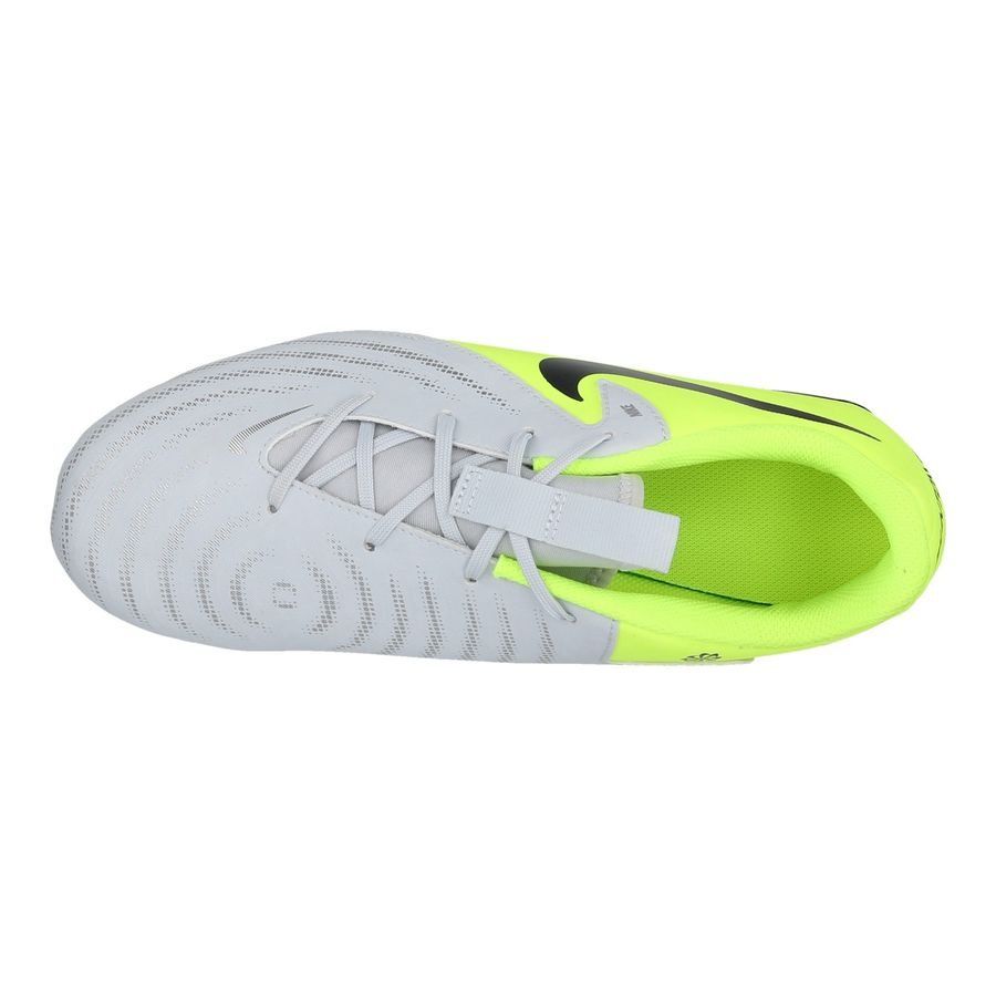 Nike Phantom GX II Academy MG Mad Voltage - Argenté/Noir/Jaune Fluo Enfant