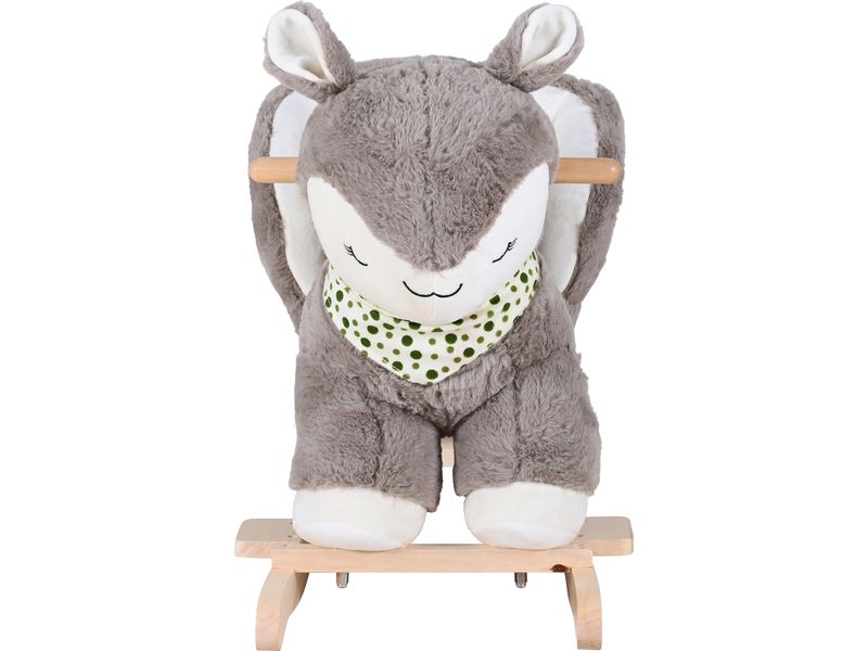 Knorrtoys Schaukeltier Reh Beige/Braun Robustes Schaukelspielzeug