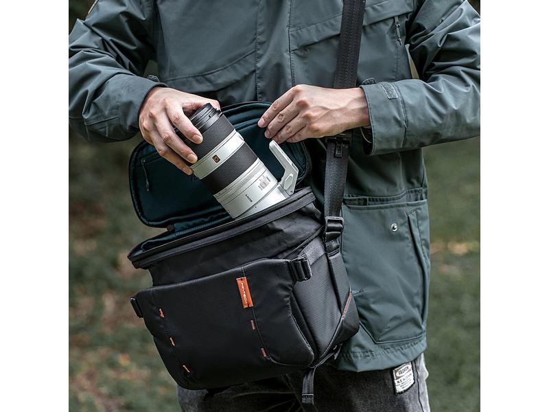 PGYTECH Fotorucksack OneMo Sling 7L Space Black Tragen Sie den Komfort, fangen Sie den Moment ein